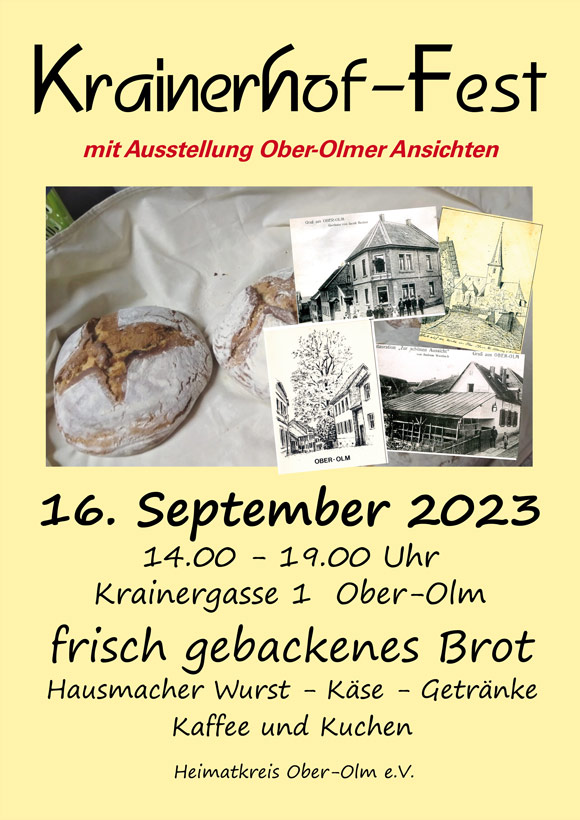 Plakat mit Motiv Krainerhof