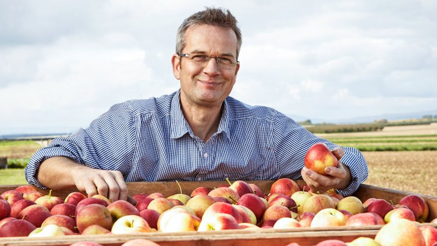 Rainer Eckert vom Obsthof Eckert Ober-Olm