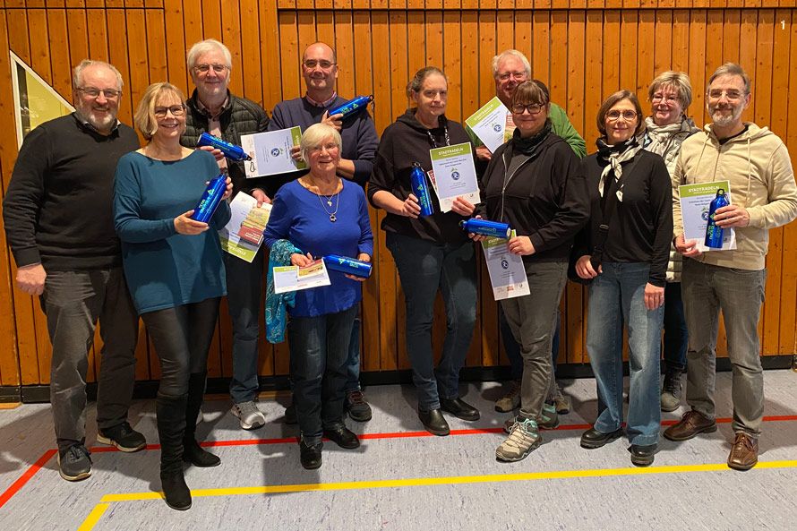 „Team Ober-Olm“ für sensationelles Ergebnis beim STADTRADELN 2024 geehrt