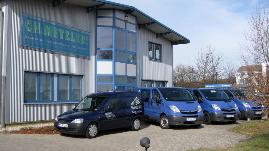 Geschäftsgebäude der CH. METZLER