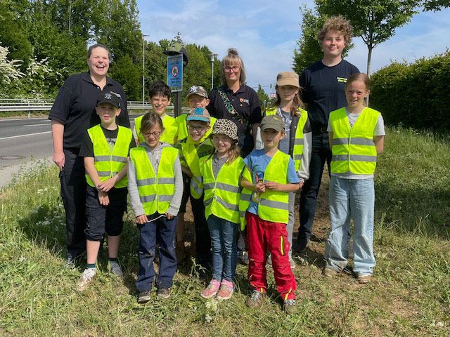 Feuerwehr-Bambinis Gruppenbild