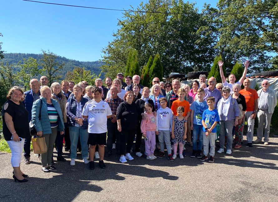 Gruppenbild in Ramonchamp