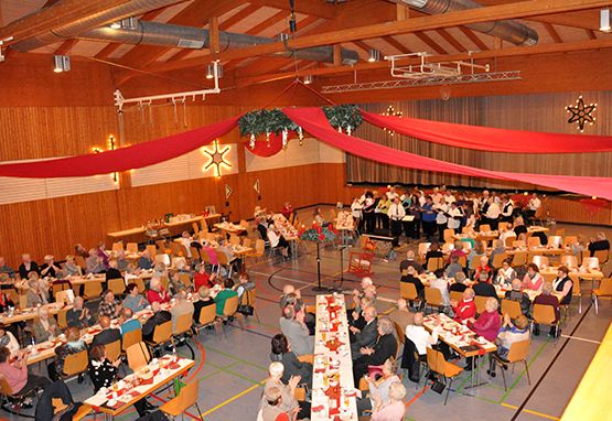 MGV Cäcilia gestaltet Adventliche Feier der Gemeinde Ober-Olm