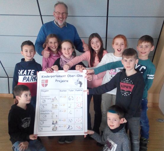 Kinderparlament vergibt Projekt-Rangfolge